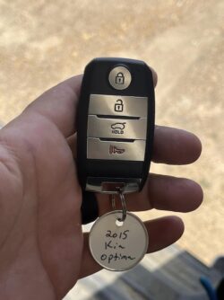 Visit our store or call today for mobile car key service for nearly all makes and models. 2015 Kia Optmia car key made